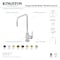 Kingston Brass SingleHandle Water Filtration Faucet, Antique Brass KS6193CTL - alternate 4